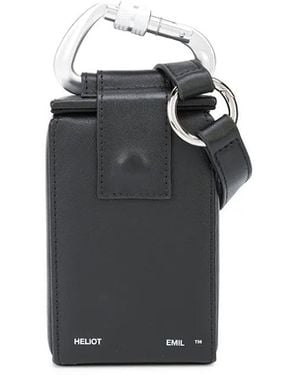 HELIOT EMIL Marsupio Con Logo Goffrato - Nero
