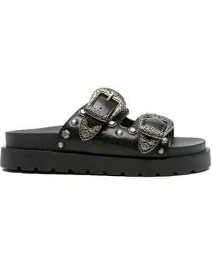 Buffalo Sandalias Raya Ari West - Negro