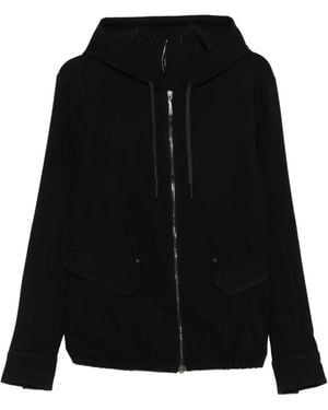 Masnada Veste Zippée À Capuche - Noir