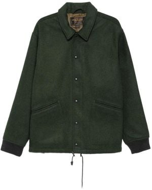 Filson Surchemise À Logo Brodé Et Lien De Resserrage - Vert