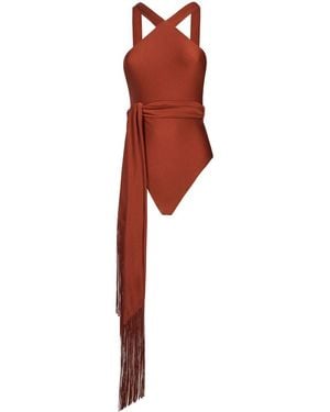 ‎Taller Marmo Ponente Swimsuit - Red