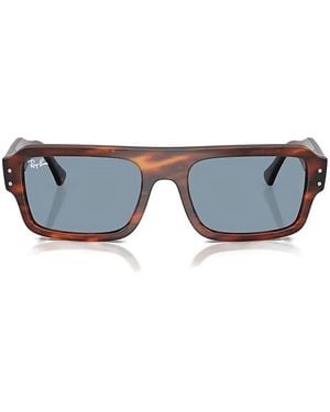 Ray-Ban Square-Frame Sunglasses - Blue