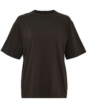 Rick Owens Brad T-Shirt Aus Jersey - Schwarz