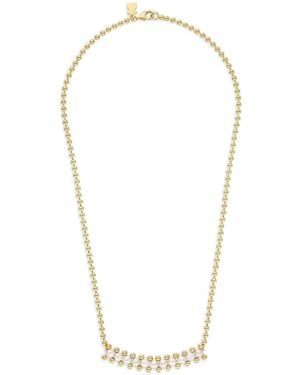 Tous Beaded Pearl Necklace - White