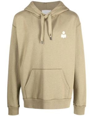 Isabel Marant Matte Hoodie - Natural