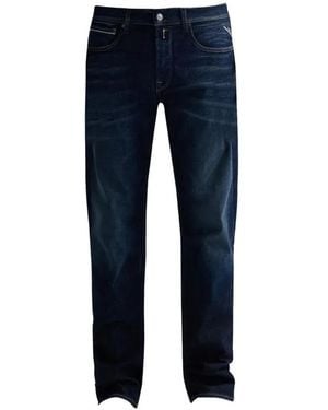Replay Grover Straight-Leg Jeans - Blue