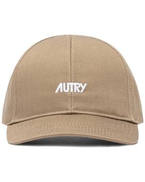 Autry Gorra Con Logo Bordado - Neutro
