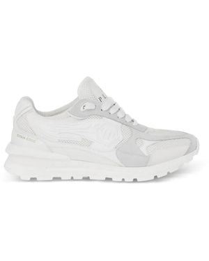 Philipp Plein Runner Titan Edge Trainers - White