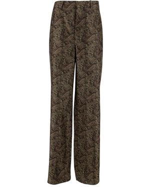 Saint Laurent Trousers - Brown