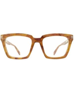 Marc Jacobs Square-Frame Glasses - Natural