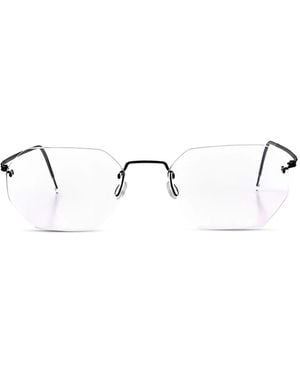 Lindberg Bril Met Geometrisch Montuur - Zwart