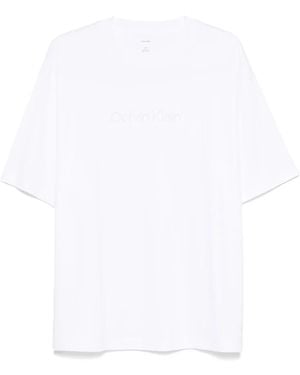 Calvin Klein Katoenen T-Shirt - Wit