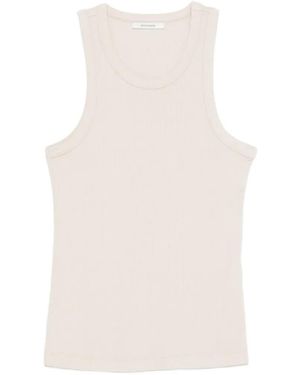 Entire studios Ribbed Tank Top - White