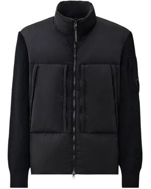 C.P. Company Lens-Detail Padded Jacket - Black