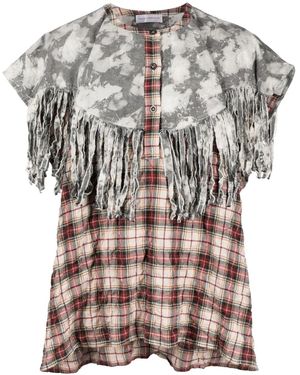 Faith Connexion Layered Shirt - Brown