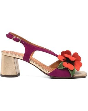 Chie Mihara Sandales À Fleurs - Red