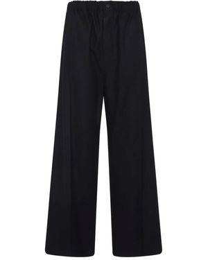Carven Hose mit weitem Bein - Blau