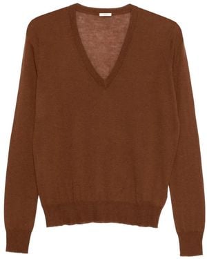 JOSEPH V-Neck Sweater - Brown