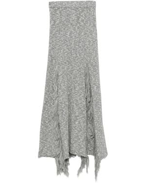 Mrz Minijupe À Franges - Grey