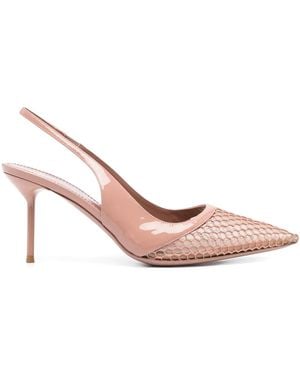 Paris Texas 85Mm Leather Court Shoes - Pink