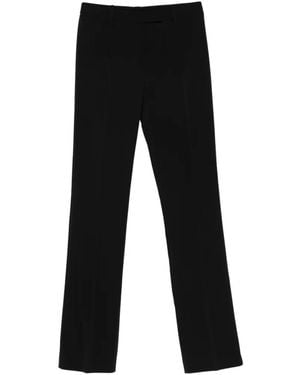 Patrizia Pepe Slim Crepe Pants - Black
