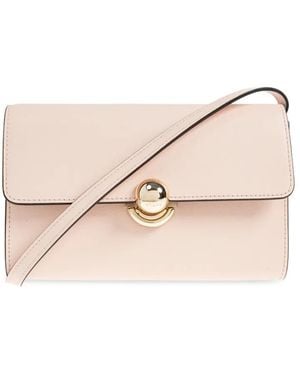 Furla Sfera Leather Crossbody Bag - Natural