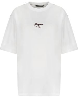 Jacquemus The Bateau Sail-Embroidered T-Shirt - White