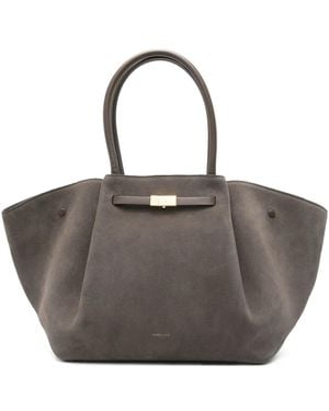 DeMellier New York Suede Tote Bag - Gray