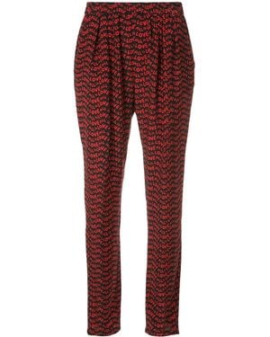 Stella McCartney Love Is All Patterned Trousers - Red