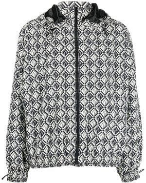 Marine Serre Moon Diamant Rave Jacket - Grey