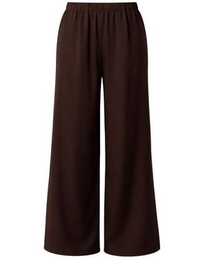 MEIMEIJ Elasticated Trousers - Brown
