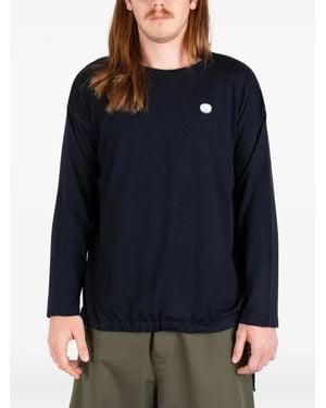 Societe Anonyme Sweater Met Logoprint - Blauw