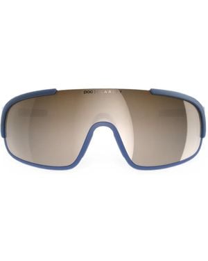 Poc Crave Geometric-Frame Sunglasses - Grey