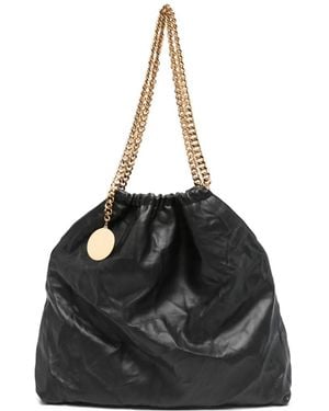 Stella McCartney Medium Falabella Chain-Strap Tote Bag - Black
