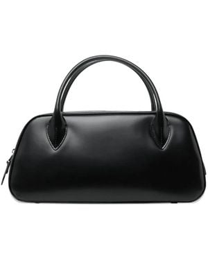 Comme des Garçons Bolso de hombro Corti pequeño con asa - Negro