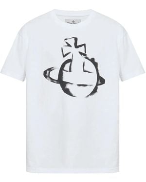 Vivienne Westwood Orb-Print T-Shirt - White