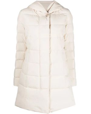 Woolrich Prescott Hooded Down Parka - White
