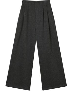 B+ AB Pleated Trousers - Grey