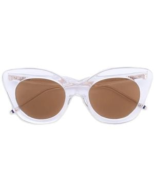 Thom Browne Gafas de sol con montura cat eye - Multicolor