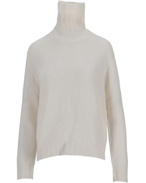 LA ROSE Roll-Neck Jumper - Grey