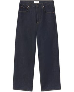 Agolde High-waisted Wide-leg Jeans - ブルー