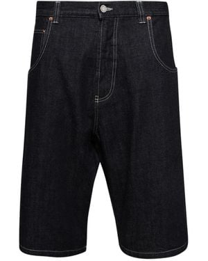 Vetements Denim Utility Shorts - Blue