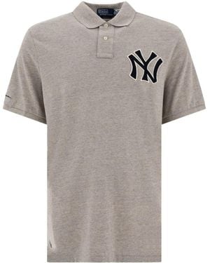 Polo Ralph Lauren X Mbl Yankees ポロシャツ - グレー