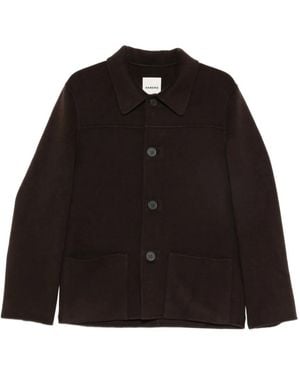 Sandro Chaqueta Con Botones - Negro
