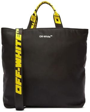 Off-White c/o Virgil Abloh オフホワイト ロゴ トートバッグ - ブラック