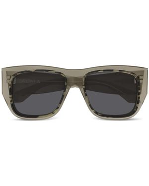Alaïa Rectangle Frame Sunglasses - Brown