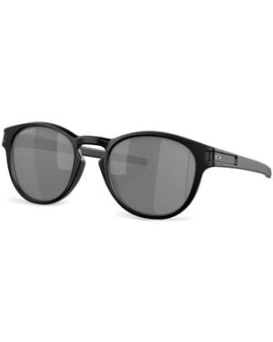 Oakley Latch Round-Frame Sunglasses - Gray