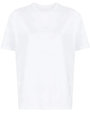 ARMARIUM Round-Neck Cotton T-Shirt - White