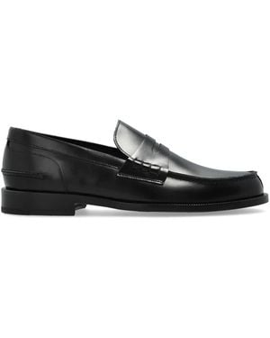 Brioni レザー ペニーローファー - ブラック