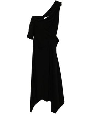 Monse Draped Dress - Black